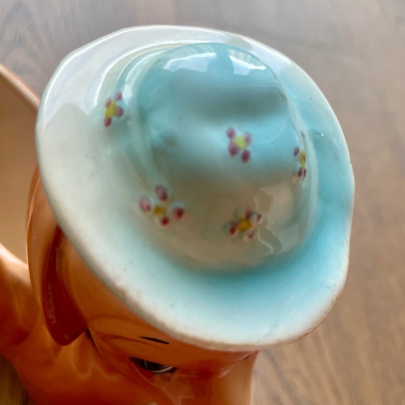 VTG/Retro Dog/Dachshund Ceramic Planter - Picture 4 of 10